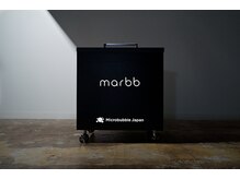 シャンプーはマイクロバブル発生システム[marbb]シャワーで髪も頭皮も綺麗に☆【新宿/新宿西口/髪質改善】