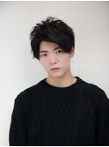 メンズアップバング