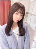 髪質改善/艶感/前髪カット/透明感カラー/外国人風カラー