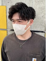 ニアウ 太田店(Niau) 2WAYメンズツイストスパイラルパーマ波巻きスパイラルパーマ群馬