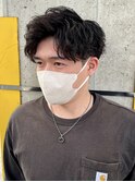 2WAYメンズツイストスパイラルパーマ波巻きスパイラルパーマ群馬