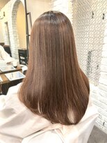 ルクスバイアフィナー(Luxo by Afinar) 艶髪レイヤー×シフォンブラウン