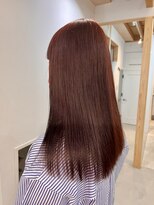 レンク(LENC)&nbsp;ブリーチなしダブルカラー　レッドカラー