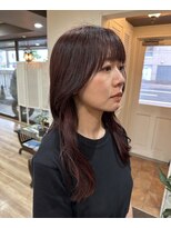 ゼン(ZEEN)&nbsp;ダークチェリーレッドカラー