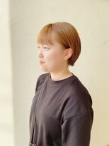 キャパジャストヘアー(CAPA just hair)&nbsp;耳かけボブ・明るめベージュ