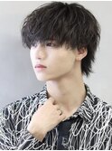 ツバキスパイラル『スパイラルパーマ×マッシュウルフ』　新宿