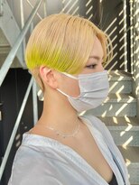 マックス フォー ヘアー(MAX FOR HAIR) 【デザインカット】ハンサムショート×グラデーションカラー◎
