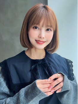 アグ ヘアー ネオン 西尾店(Agu hair neon)の写真/高い技術力で、なりたいを叶えてくれる♪絶妙な質感,量感,毛流れ調整で可愛くまとまる優秀ヘア！