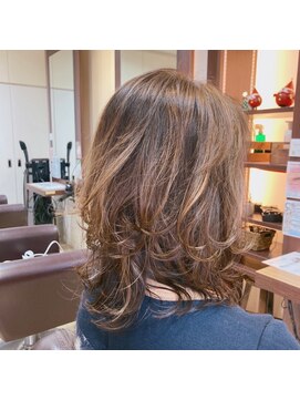 ヘアーガーデン ハニワ(Hair Garden 葉庭) RUKAお客様スタイル