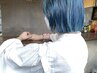 【カラリスト指名】透明感ブリーチ+カラー＋トリートメント￥22500