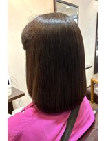 ヘアー グリーン(hair green) 40代50代60代/艶やかボブ/キラ髪ストレートボブ