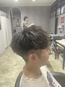 ミオ(Mio) 滋賀/南草津/メンズ美容室/波巻きツイストスパイラルパーマ