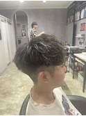 滋賀/南草津/メンズ美容室/波巻きツイストスパイラルパーマ