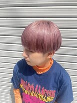 アオ(AO。)&nbsp;くすみピンクカラー/学割/ミルクティーベージュ/ピンクカラー