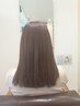 新規限定☆カット+ナチュラルストレート+髪質改善トリートメント