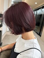 ドロシー 郡山桑野店(Dorothy) 黒髪ボブルフネビージュ小顔ワンレン