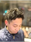 ボックスアップバングショート