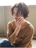 SUMI/神戸元町/メルティカラー似合わせカットセンターパートボブ