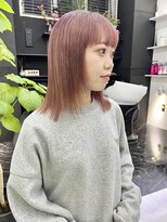 チュダック(ChuDuck)&nbsp;韓国風《ピンクブラウン》ハイトーン/ケアブリーチ/ダブルカラー