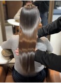 ナチュラルベージュフェミニンロング似合わせカット美髪