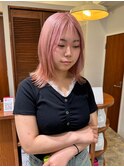韓国風　パールピンク