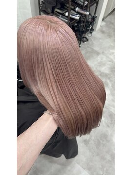 エトワール(ETOILE) 神戸三ノ宮/ピンクベージュ/ミルクティー/ブリーチハイトーン