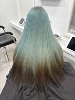 ヴィア(Via)&nbsp;10代20代30代／ミントグリーン／髪質改善/ハイトーン