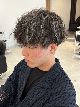 ソソ(soso.) 【波巻き×メッシュ】マッシュ