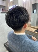 マッシュ×ニュアンスパーマ