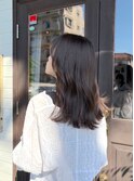 チェリーブラウンゆらぎミディ