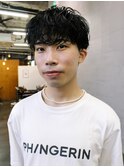 シャドウパーマニュアンスパーマメンズカット