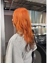 レコ 渋谷(LECO) ハイトーンオレンジカラーエンドデザイン