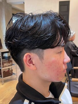 ラナ 新宿(lana) ウルフ/センターパート/モテる/トランクスヘア/スパイラルパーマ