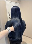 色落ち最強ネイビーカラー＊