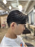 自然に流れる、曲がる縮毛矯正