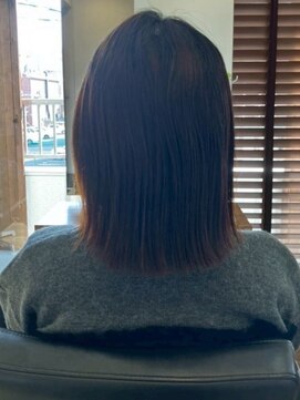 アミーベル クレール(AMI a BELLE Clair) 【116.カラー×髪質改善】縮毛矯正・白髪染め・ショートカット♪