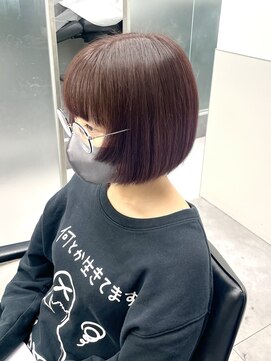 ゴウトゥデイシェアサロン 町田店(GO TODAY SHAiRE SALON) 深めパープルカラー♪