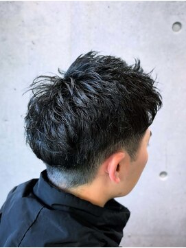 バーバーバー ナカノ(BARBER BAR NAKANO) パーマアフターツーブロックカット【03】