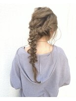 プライズ アイリス 池袋東口店(prize Iris) 編み込みヘア結婚式ヘアセット池袋韓国ヘアパーティヘアメイク