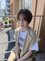 ハピネス 王寺店(Happiness)&nbsp;大人ショート白髪ぼかしカラー　奈良　王寺　20代30代40代
