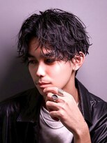LEGIT BRIGHT KANAZAWA MEN'S HAIR SALON【4月1日NEW OPEN（予定）】&nbsp;刈り上げセンターパート/波巻きツイストスパイラル/金沢