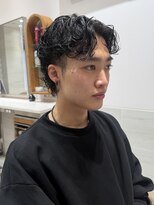 ピークアブー アヴェダ ギンザシックス(PEEK-A-BOO AVEDA GINZASIX) メンズパーマ/メンズショート/センターパート