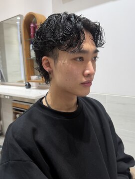 ピークアブー アヴェダ ギンザシックス(PEEK-A-BOO AVEDA GINZASIX) メンズパーマ/メンズショート/センターパート