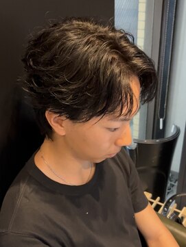 スウェル 柏店(Swell) センターパート×ニュアンスパーマ