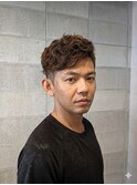サイドパート・シャドウパーマ