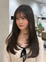 ザザ シンジュク(ZA/ZA shinjuku)&nbsp;小顔見え韓国風レイヤー