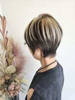 アンジュール&nbsp;ショート×デザインハイライトは
