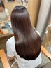 【うねりが強い方に】カット+うる艶縮毛矯正￥16500 【六町】