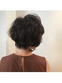 ケアパーマ●大人ショート