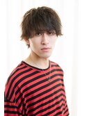 【VIRGO】無造作質感ソフトツーブロックマッシュ